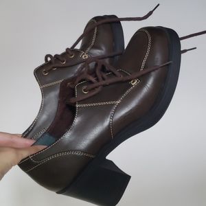 Vintage 90s y2k Mudd platform loafers